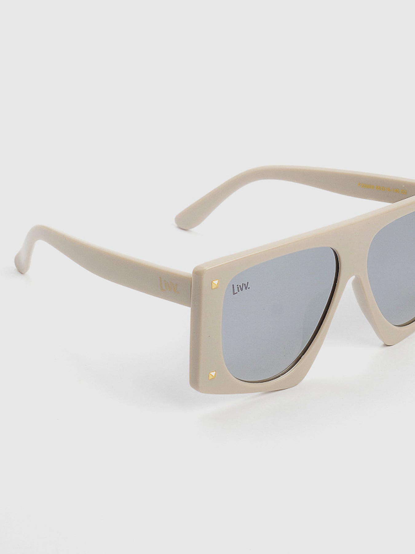 Óculos de Sol MVCK by Livv Lais Off White Polarizado