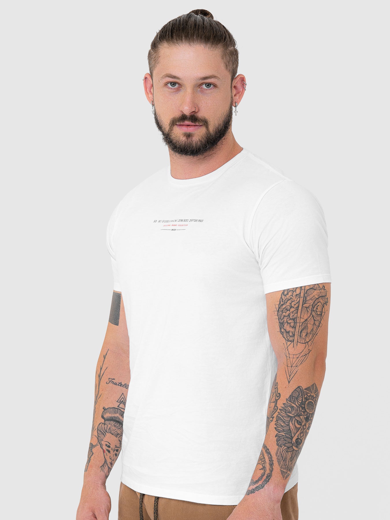 Camiseta Minimalist Branca MVCK