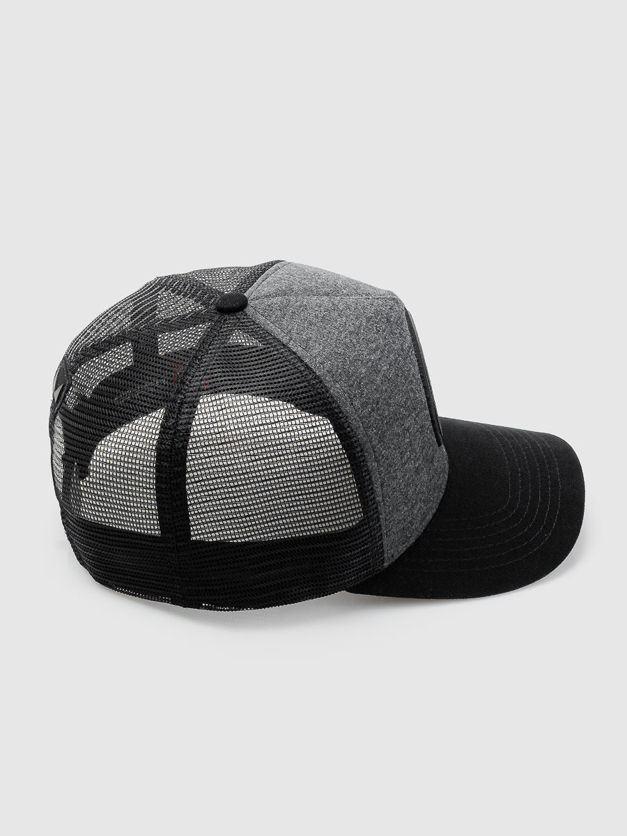 Boné Trucker Brasão Mescla MVCK