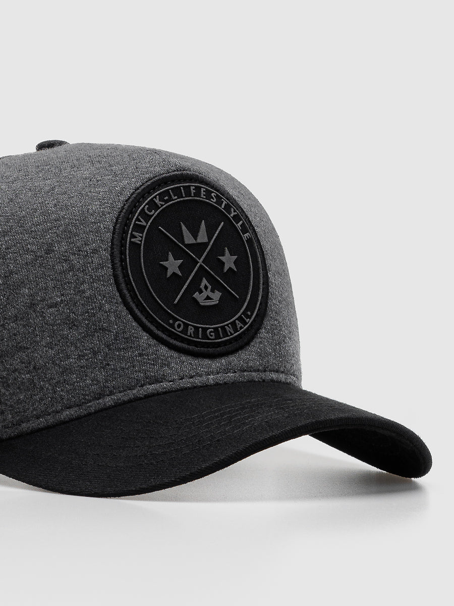 Boné Trucker Brasão Mescla MVCK