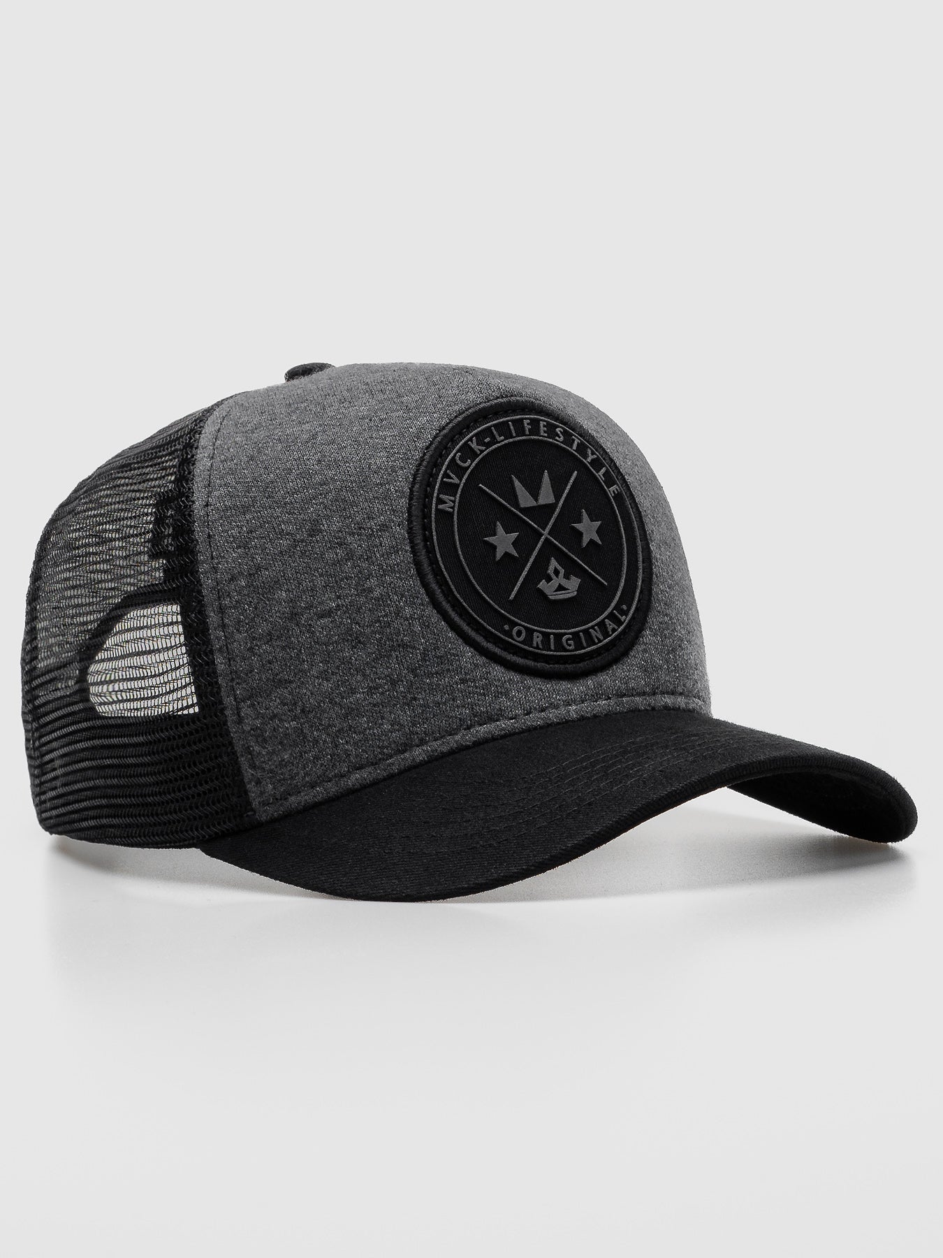 Boné Trucker Brasão Mescla MVCK