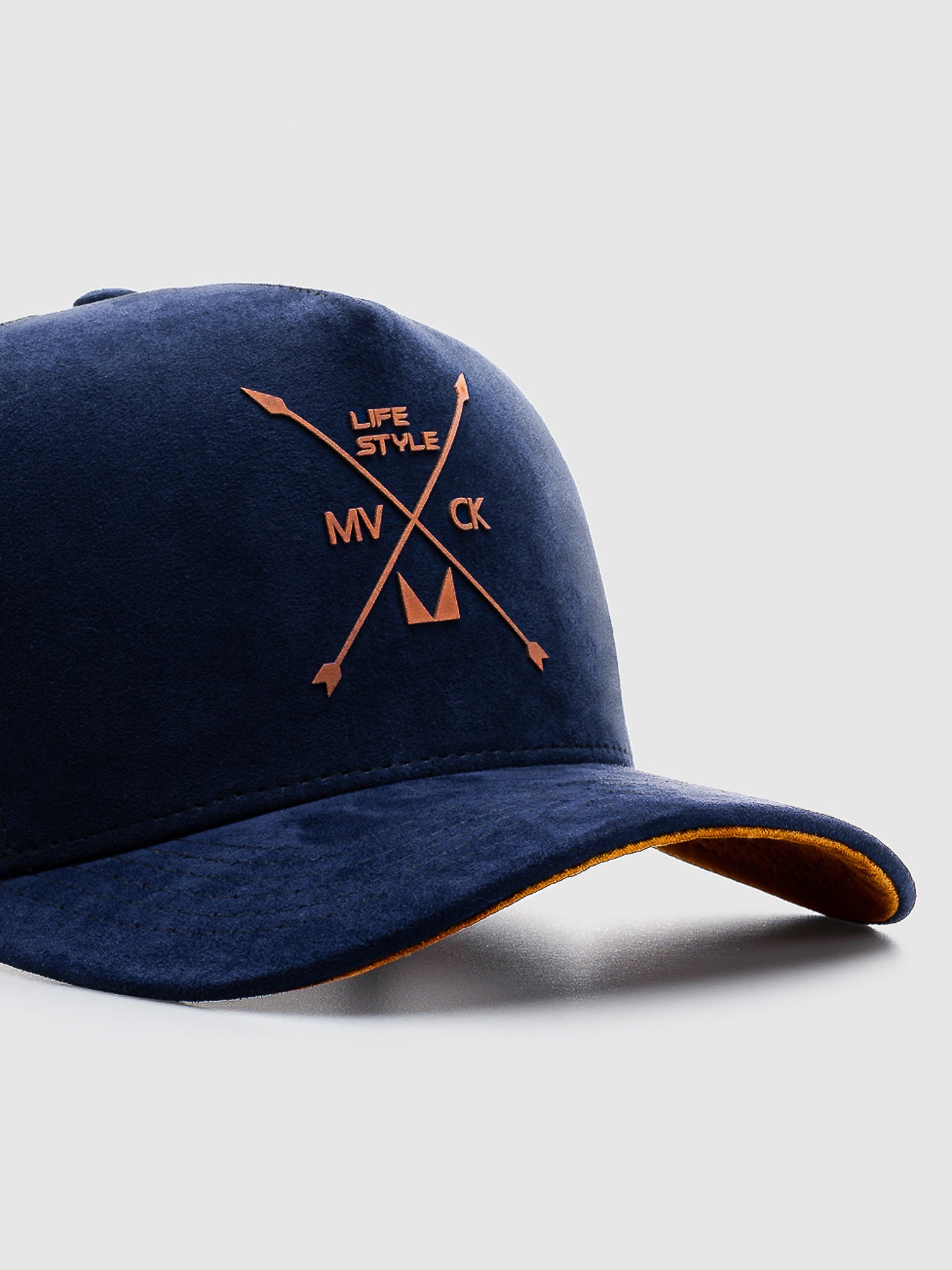 Boné Trucker Texas Camurça Marinho MVCK