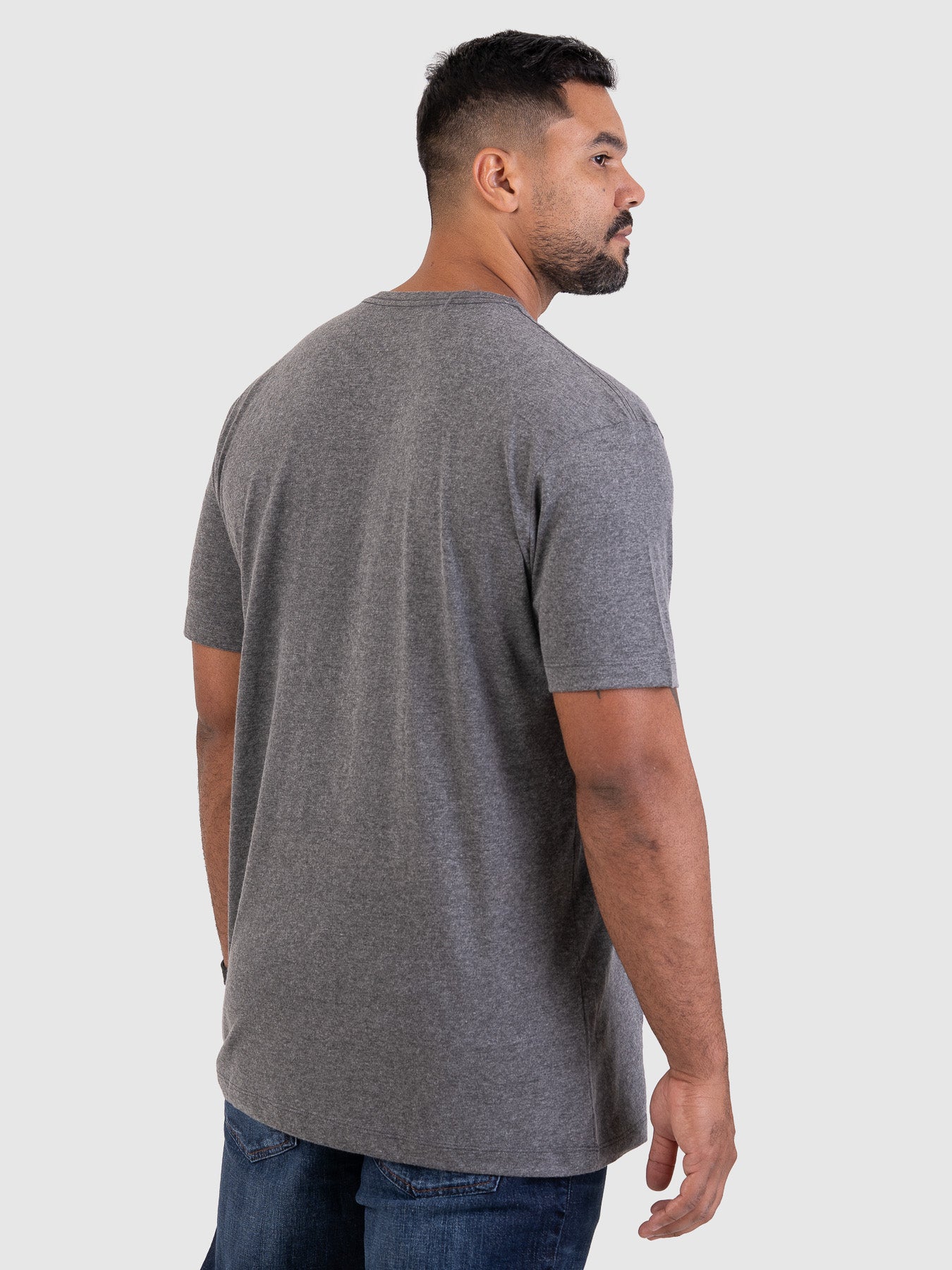 Camiseta Timeless Cinza Mescla M1 MVCK