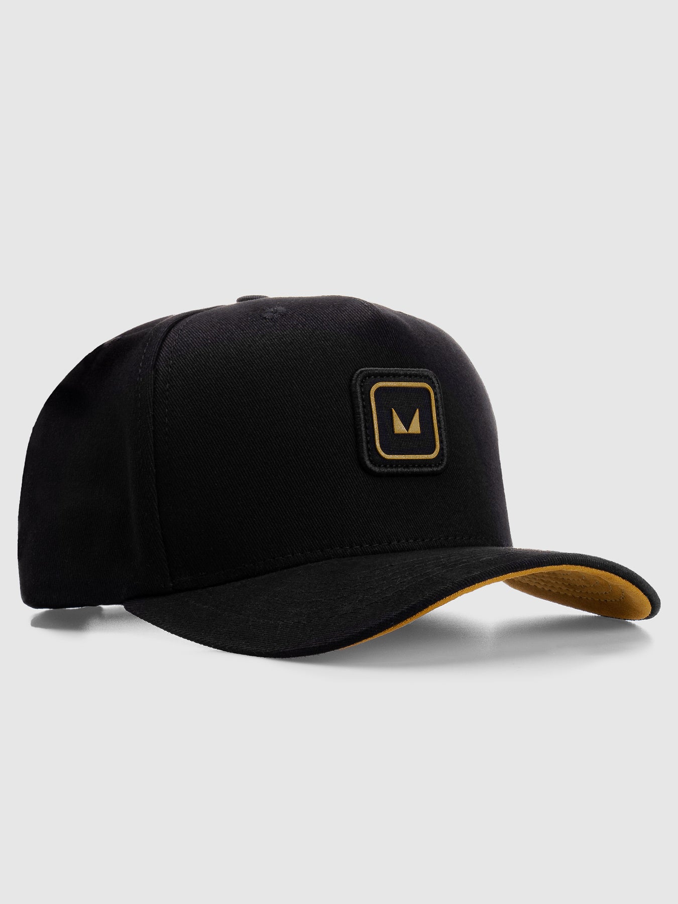 Boné Concept Preto com Amarelo MVCK