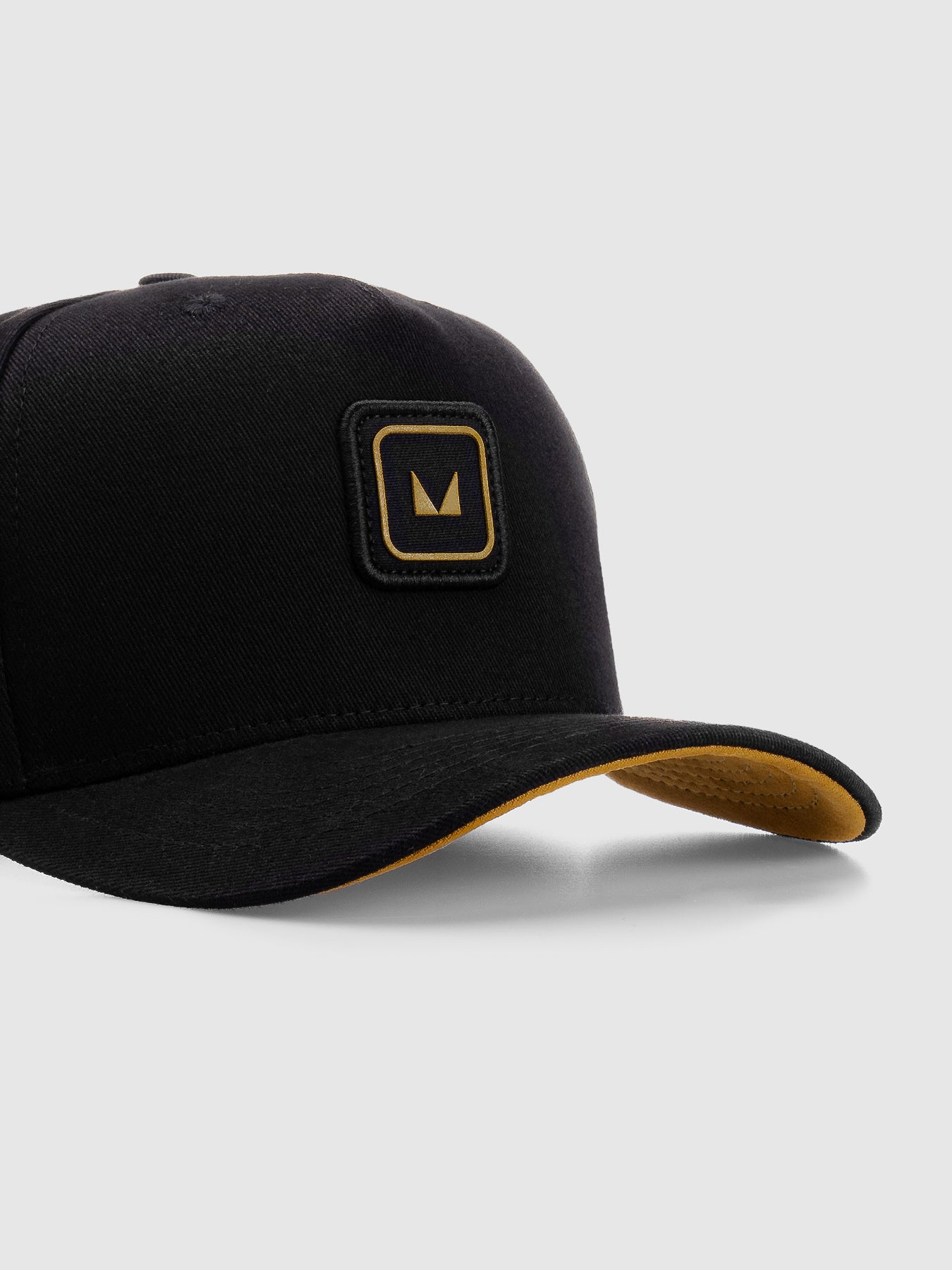 Boné Concept Preto com Amarelo MVCK