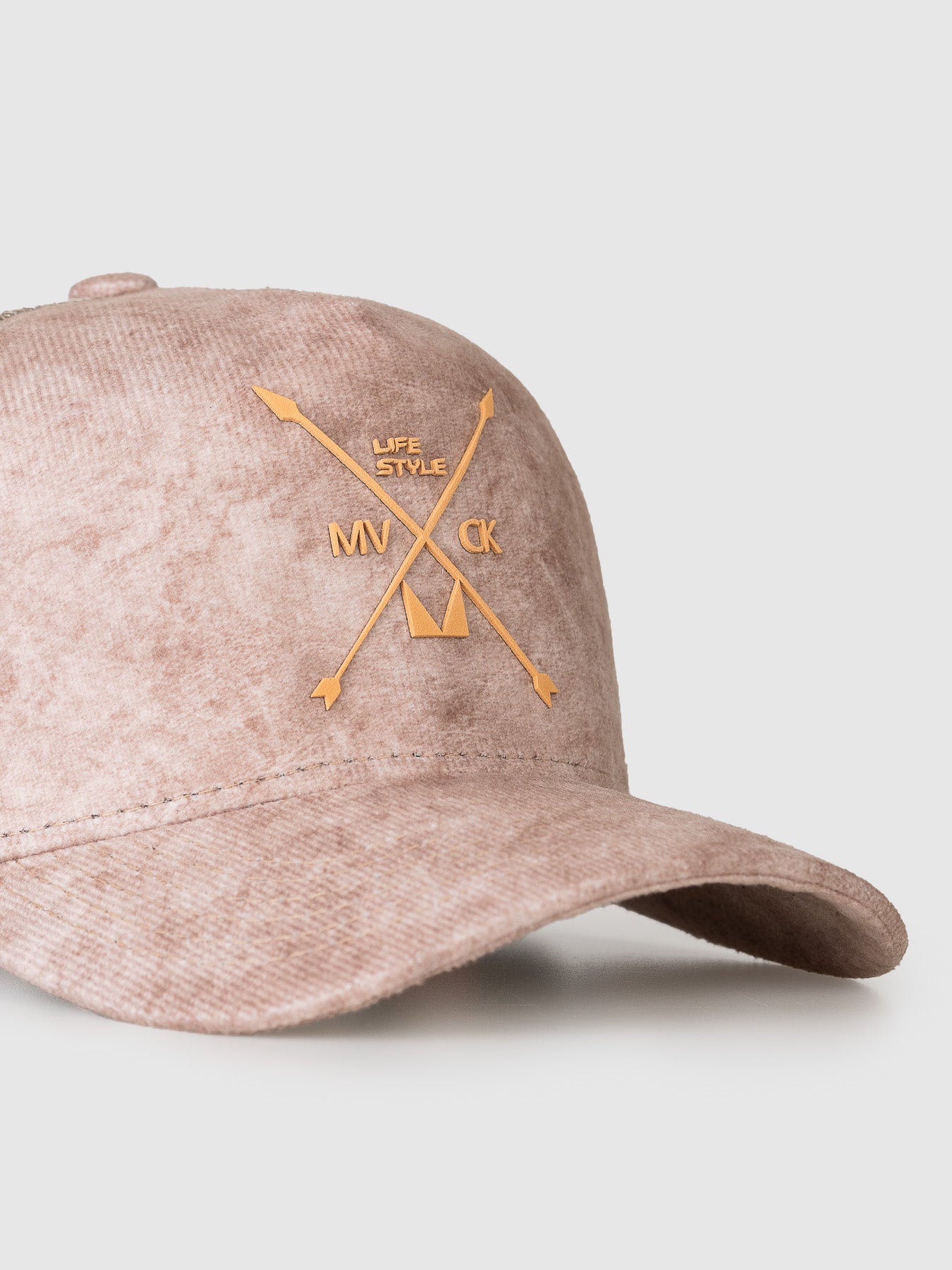 Boné Trucker Texas Camurça Creme MVCK