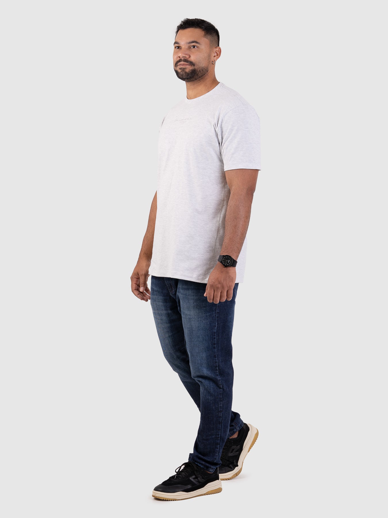 Camiseta Timeless Cinza Mescla M2 MVCK
