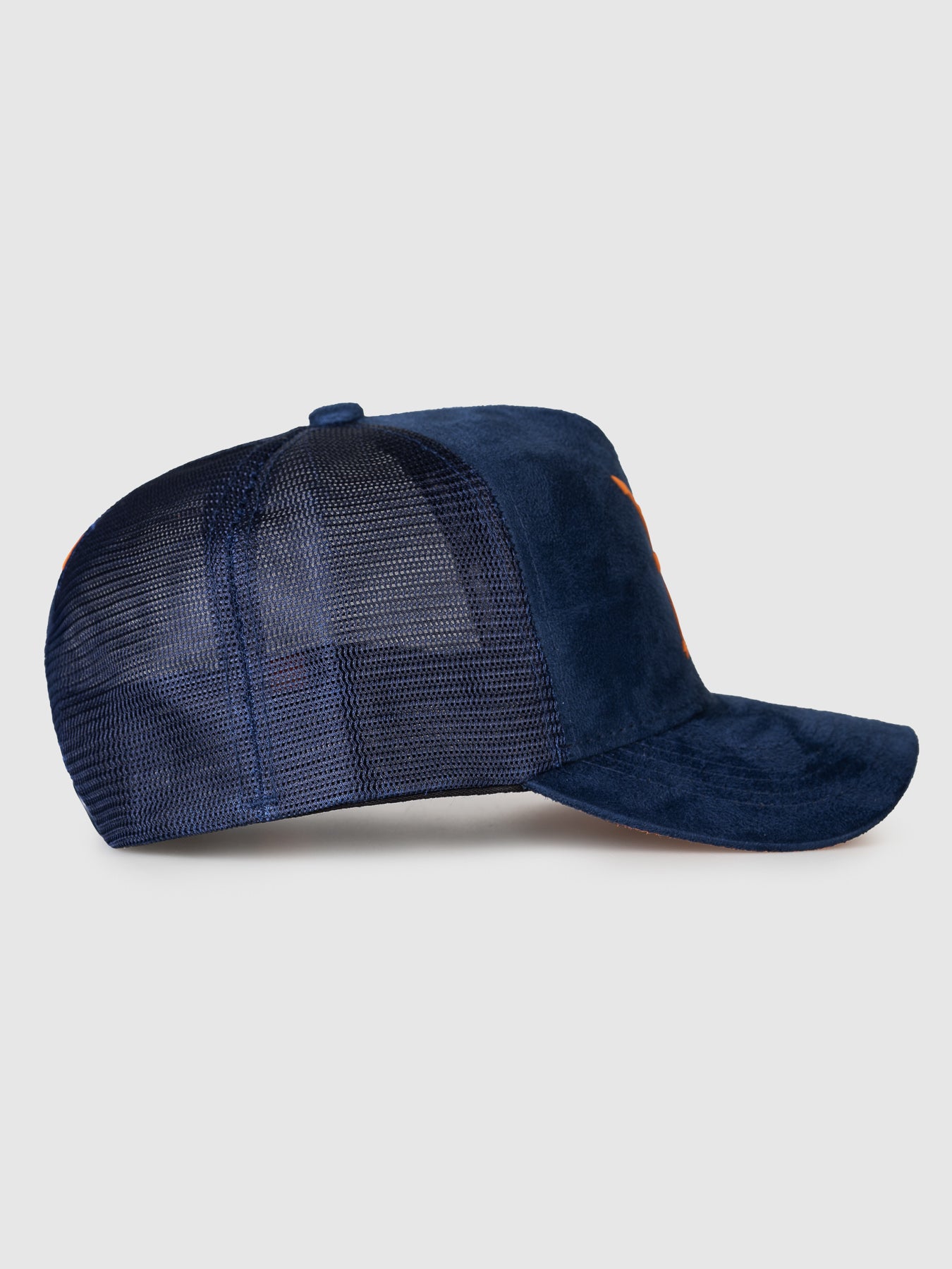 Boné Trucker Texas Camurça Marinho MVCK