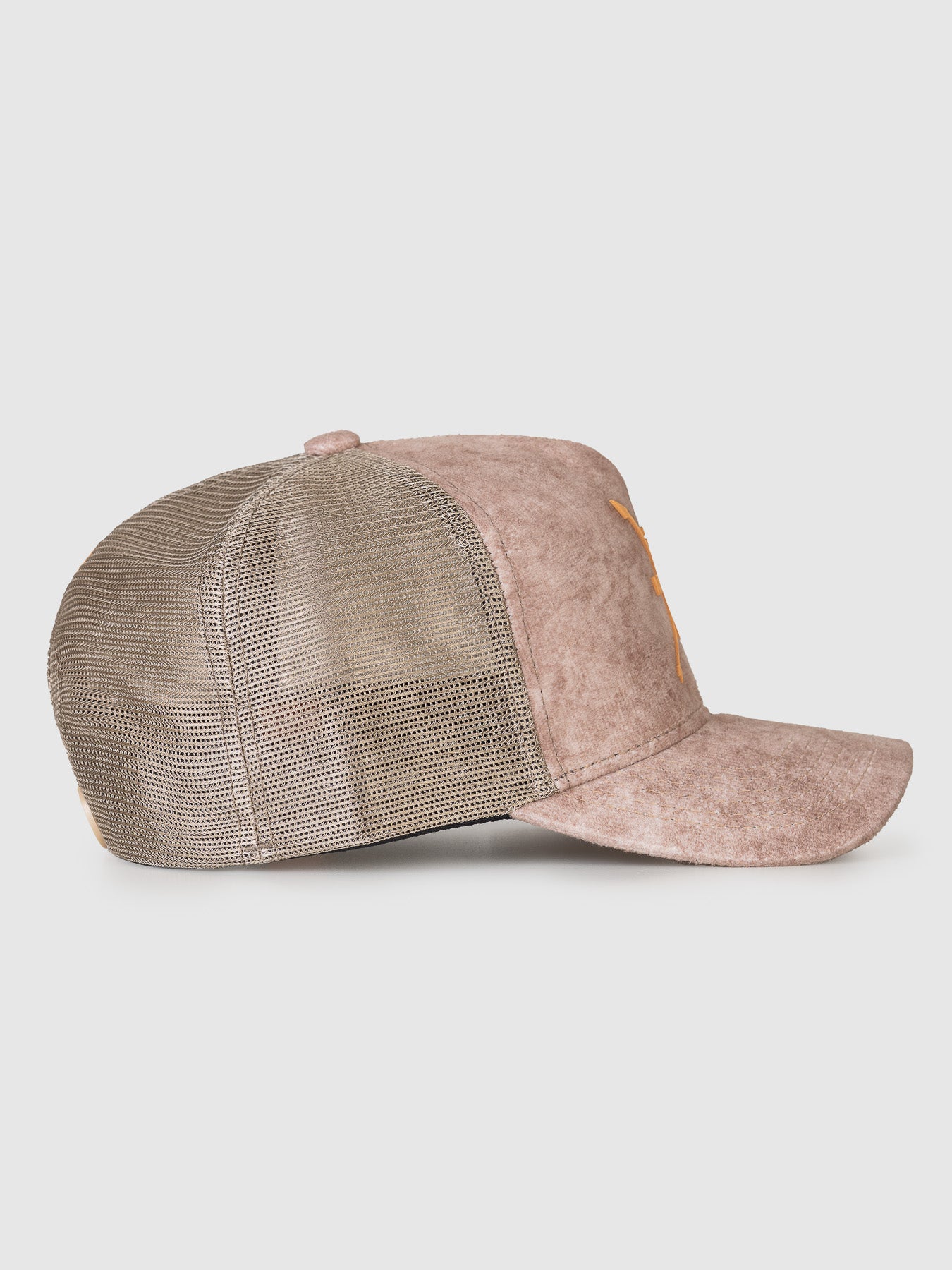 Boné Trucker Texas Camurça Creme MVCK