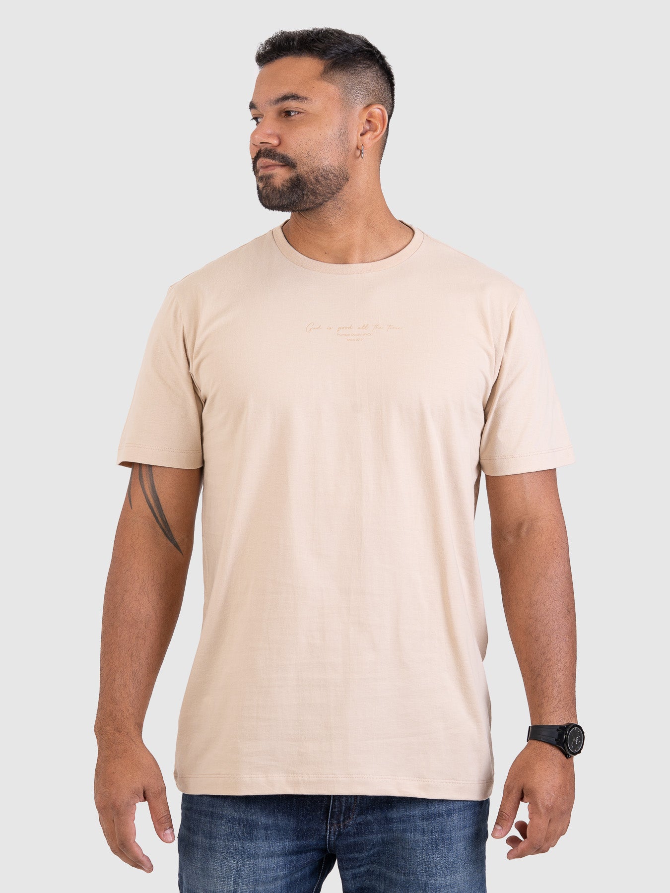 Camiseta Timeless Bege MVCK