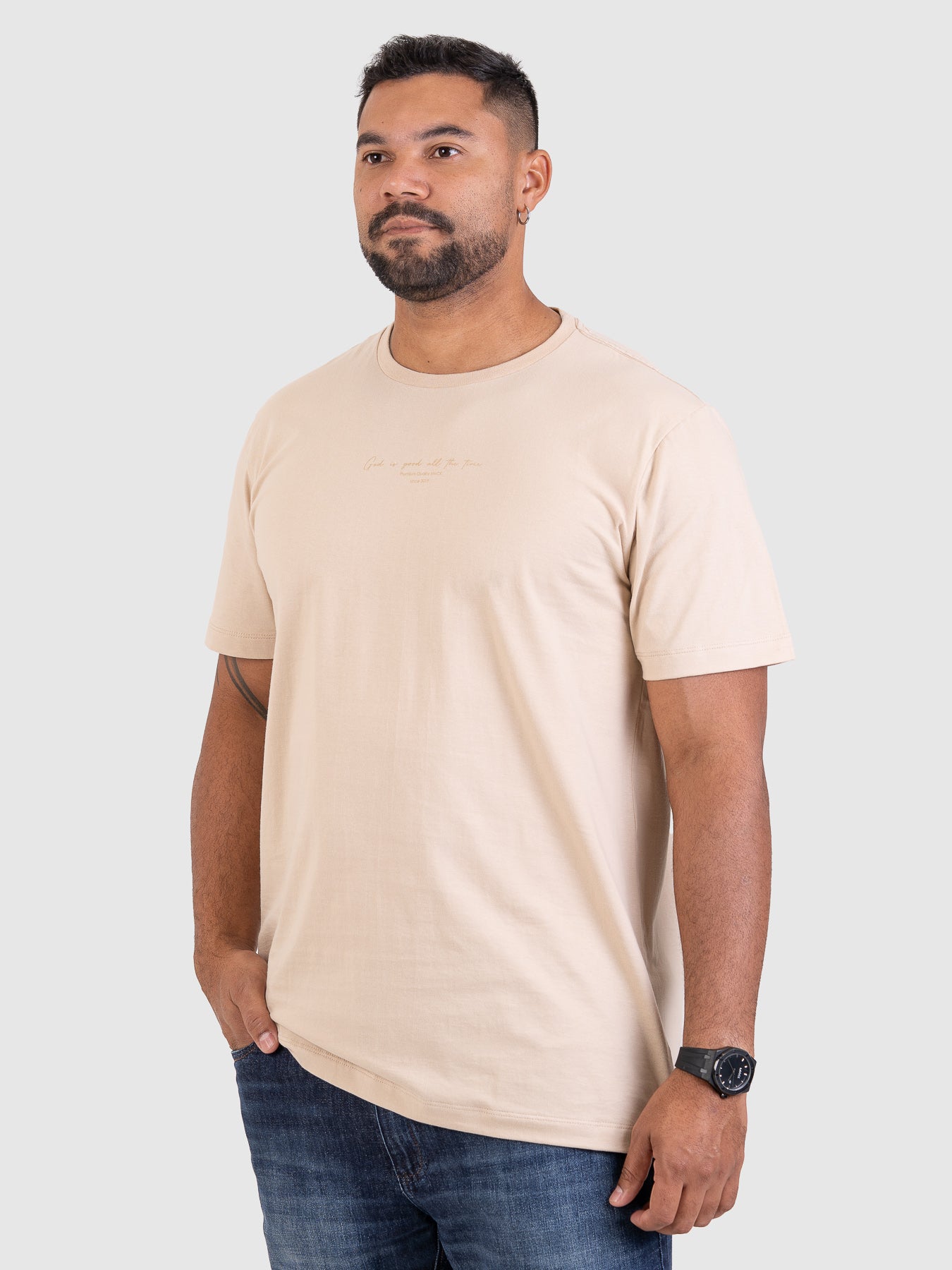Camiseta Timeless Bege MVCK