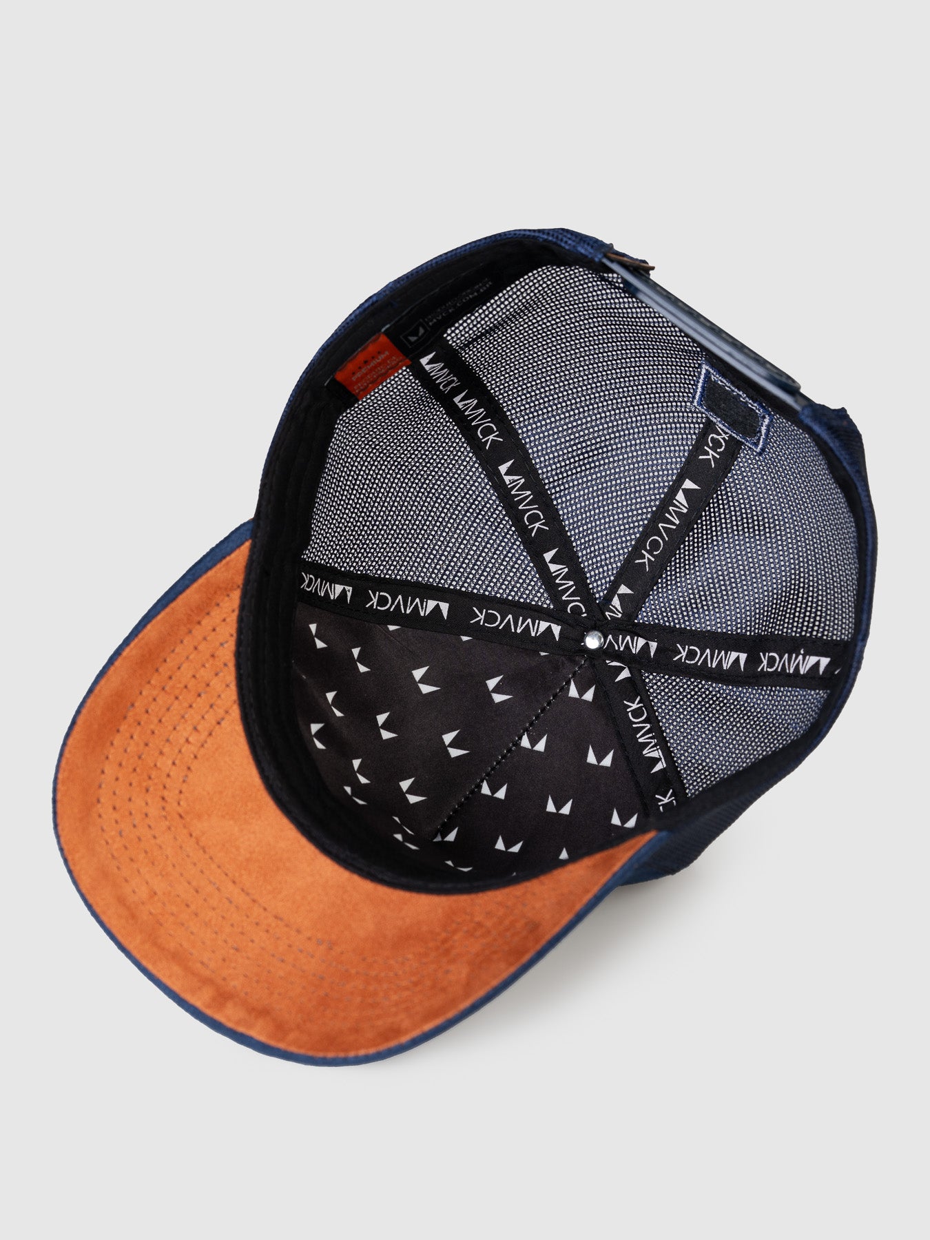 Boné Trucker Texas Camurça Marinho MVCK