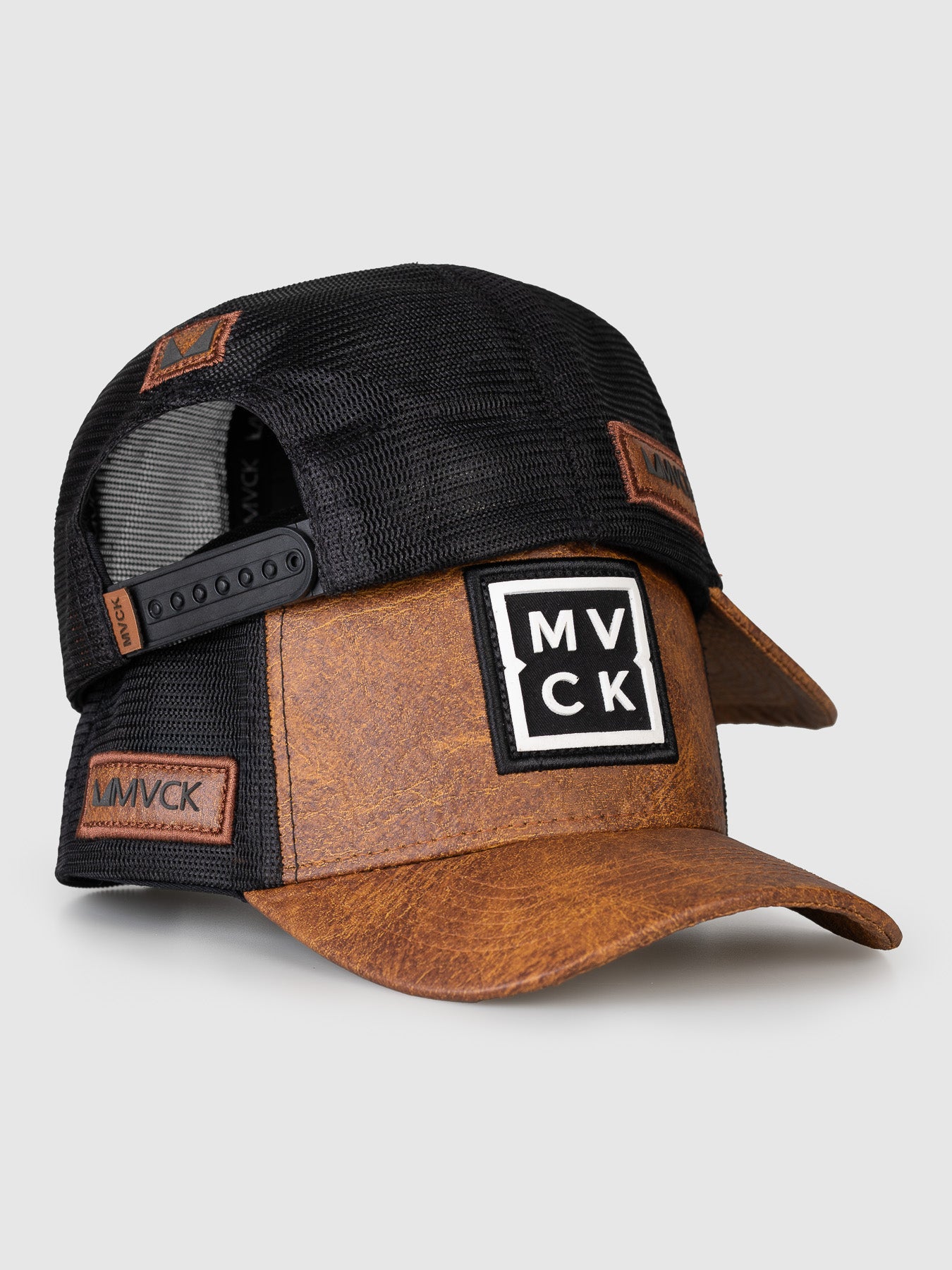 Boné Madrid Trucker Couro MVCK