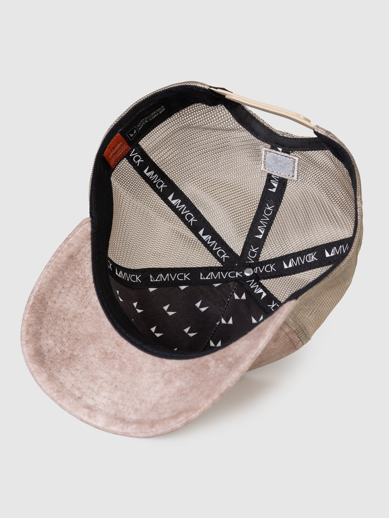 Boné Trucker Texas Camurça Creme MVCK