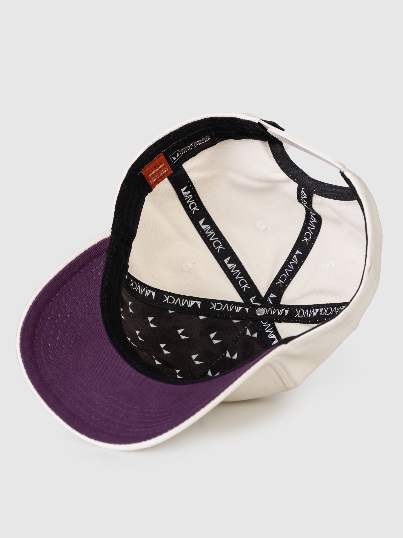 Boné Polo Classic Areia e Roxo MVCK