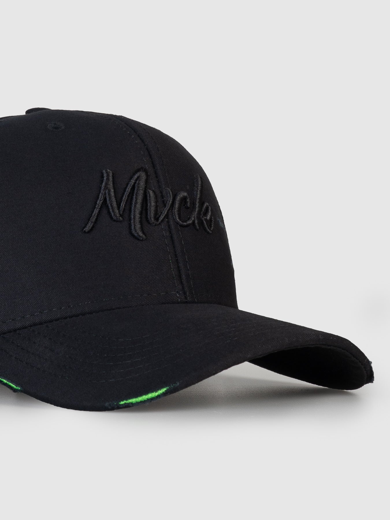 Boné Polo Classic Preto Destroyed Bordado MVCK