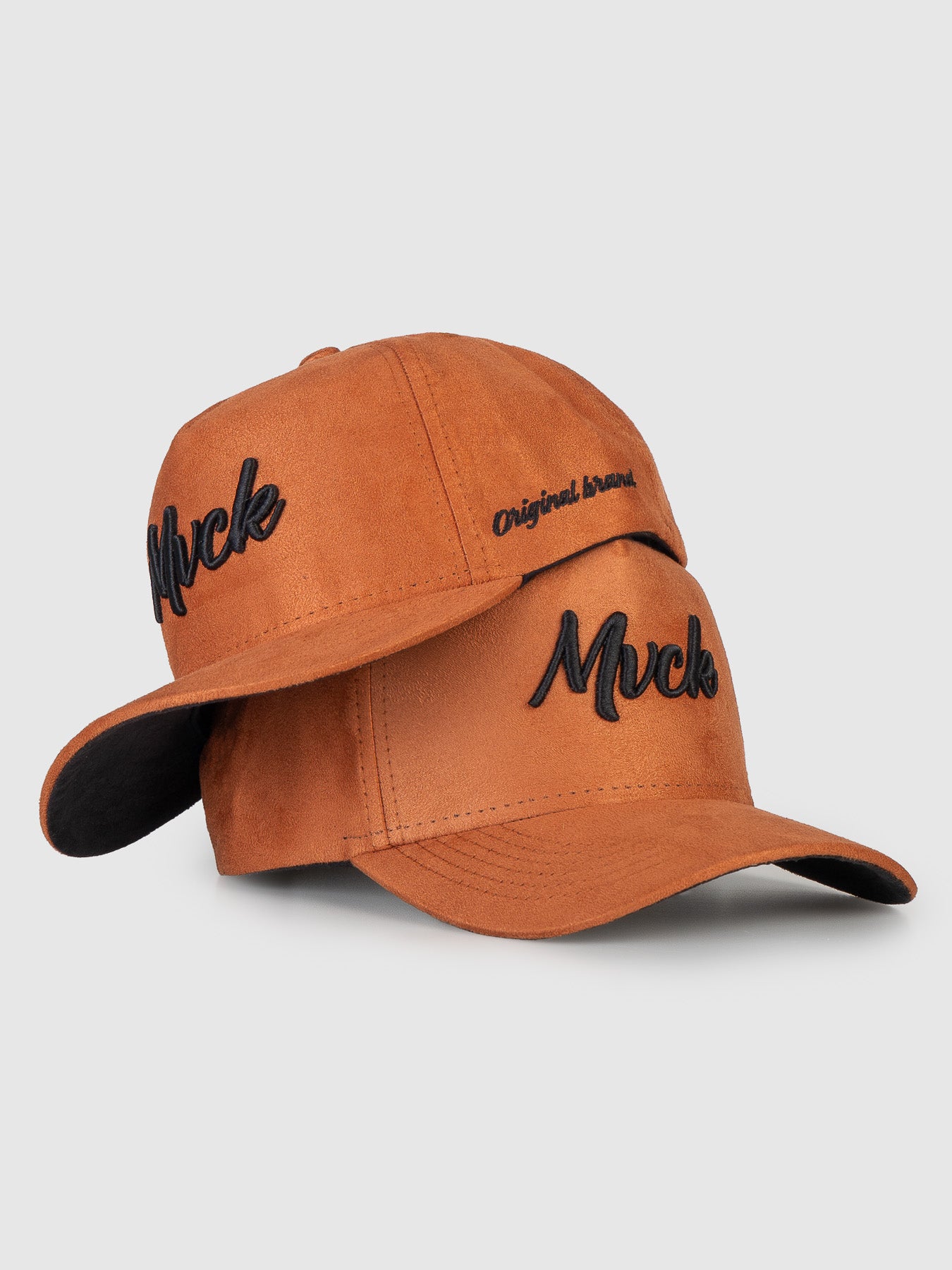 Boné Bordado Original Brand Caramelo Camurça MVCK