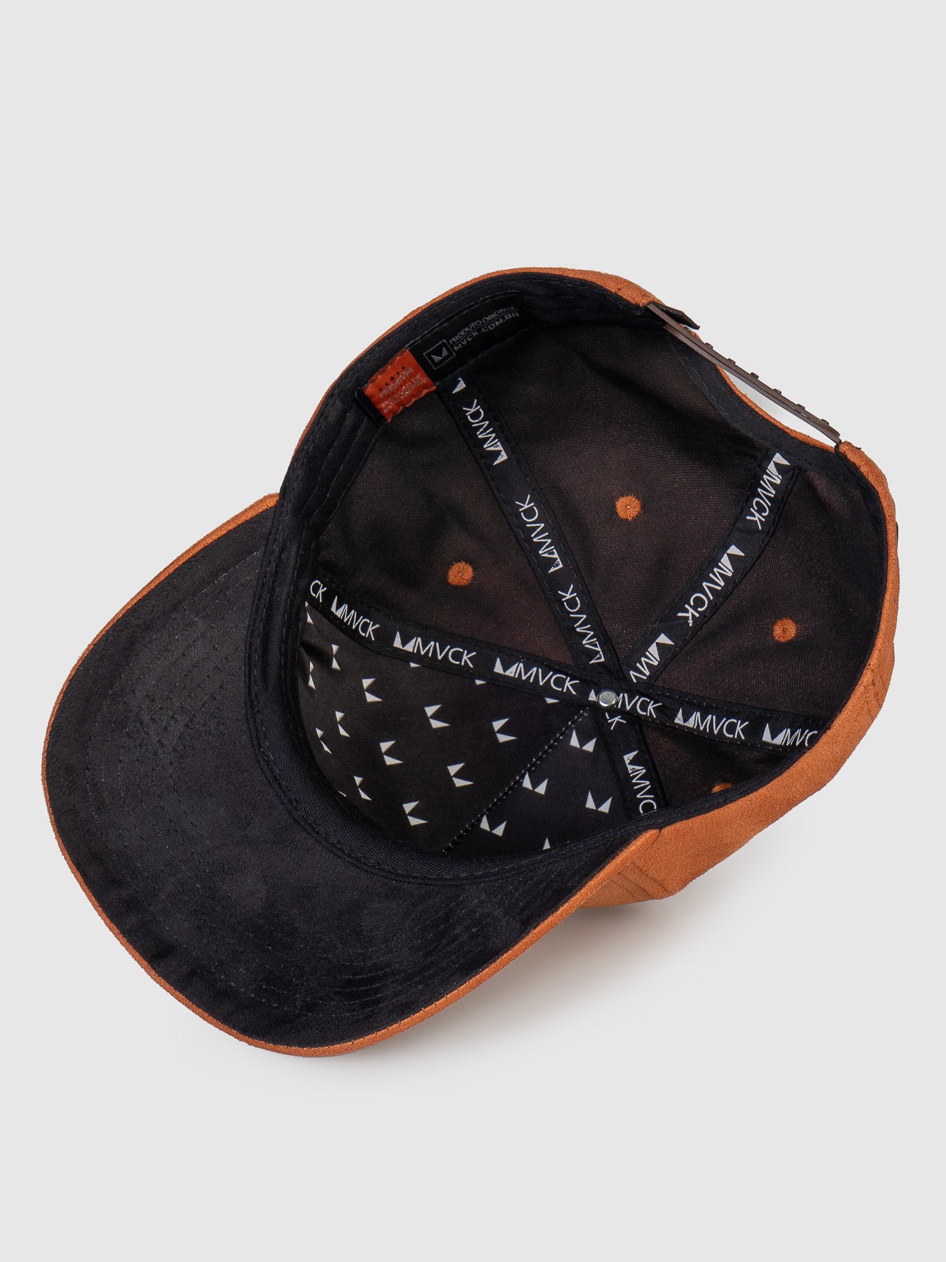 Boné Bordado Original Brand Caramelo Camurça MVCK