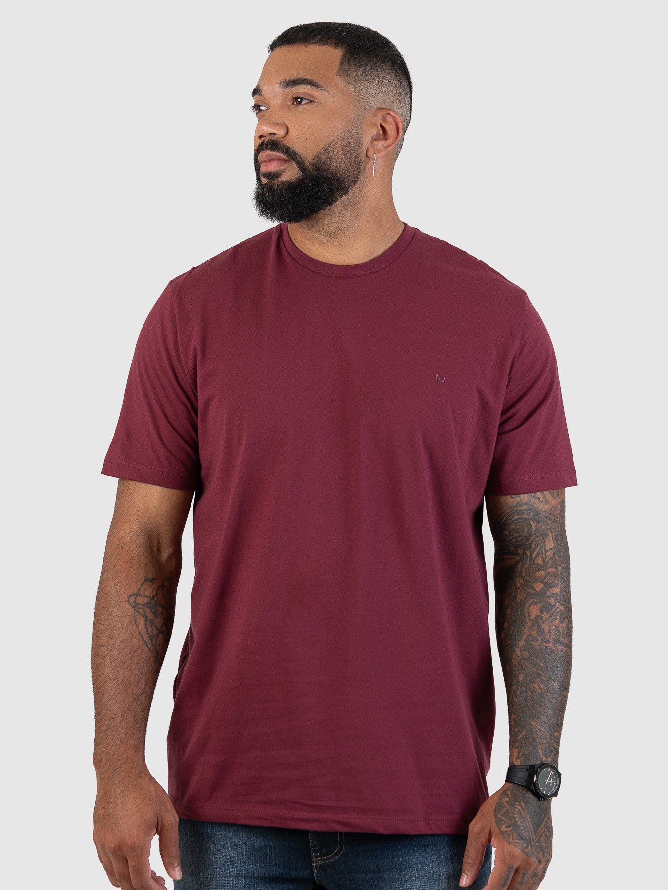 Camiseta Colors Bordô MVCK