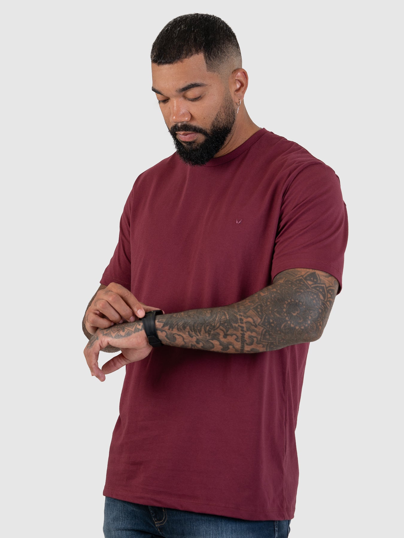 Camiseta Colors Bordô MVCK