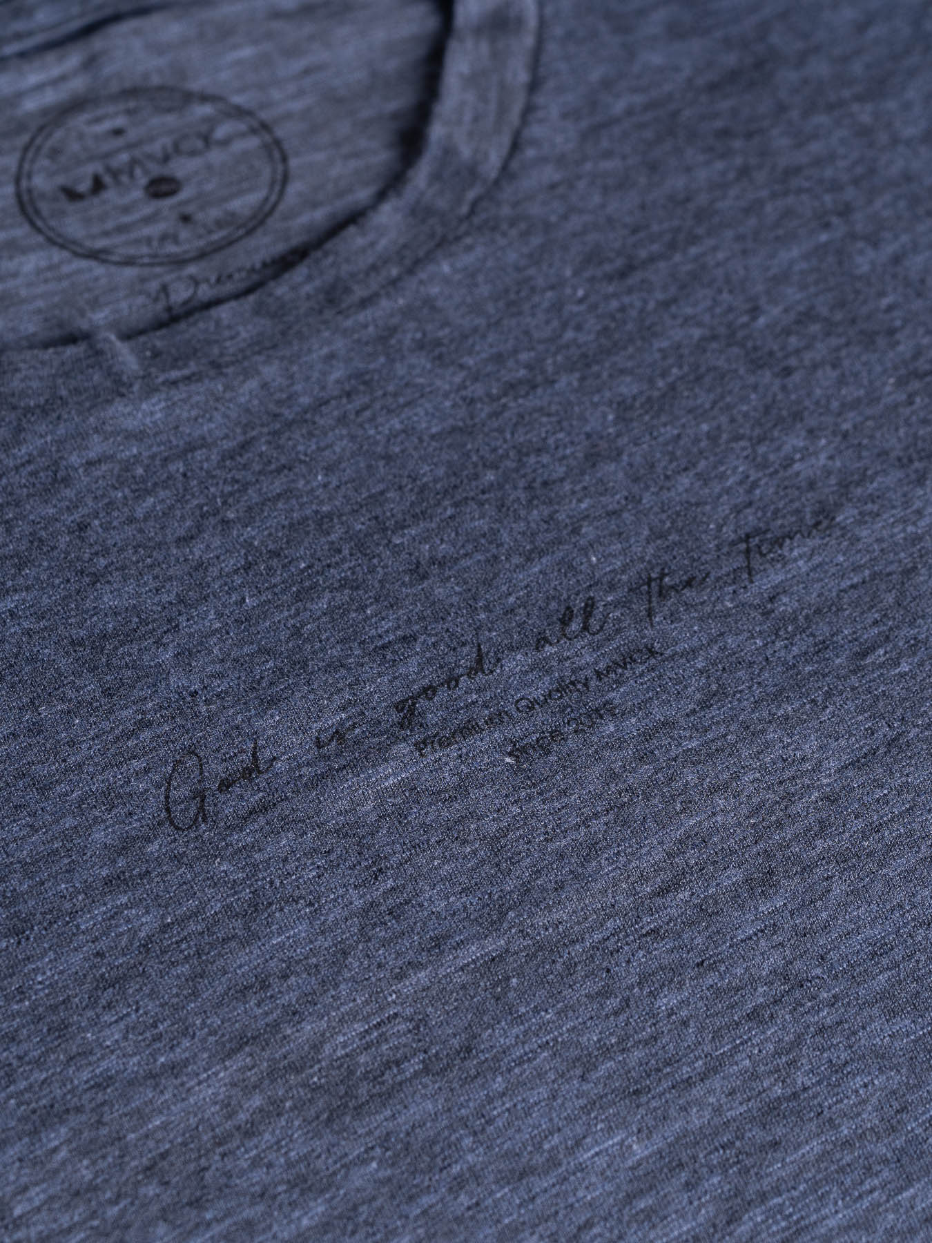 Camiseta Timeless Mescla Marinho MVCK