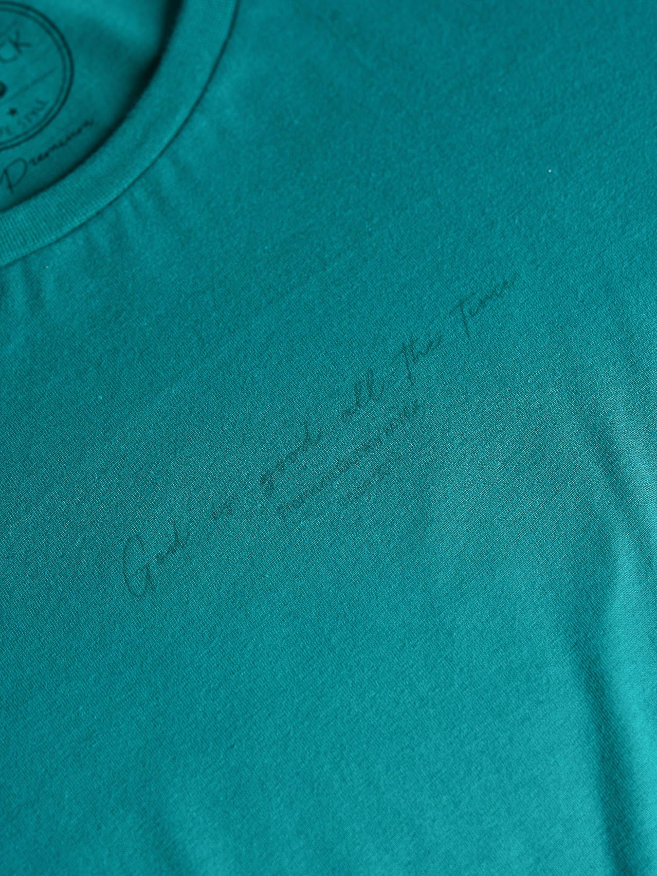 Camiseta Timeless Turquesa MVCK