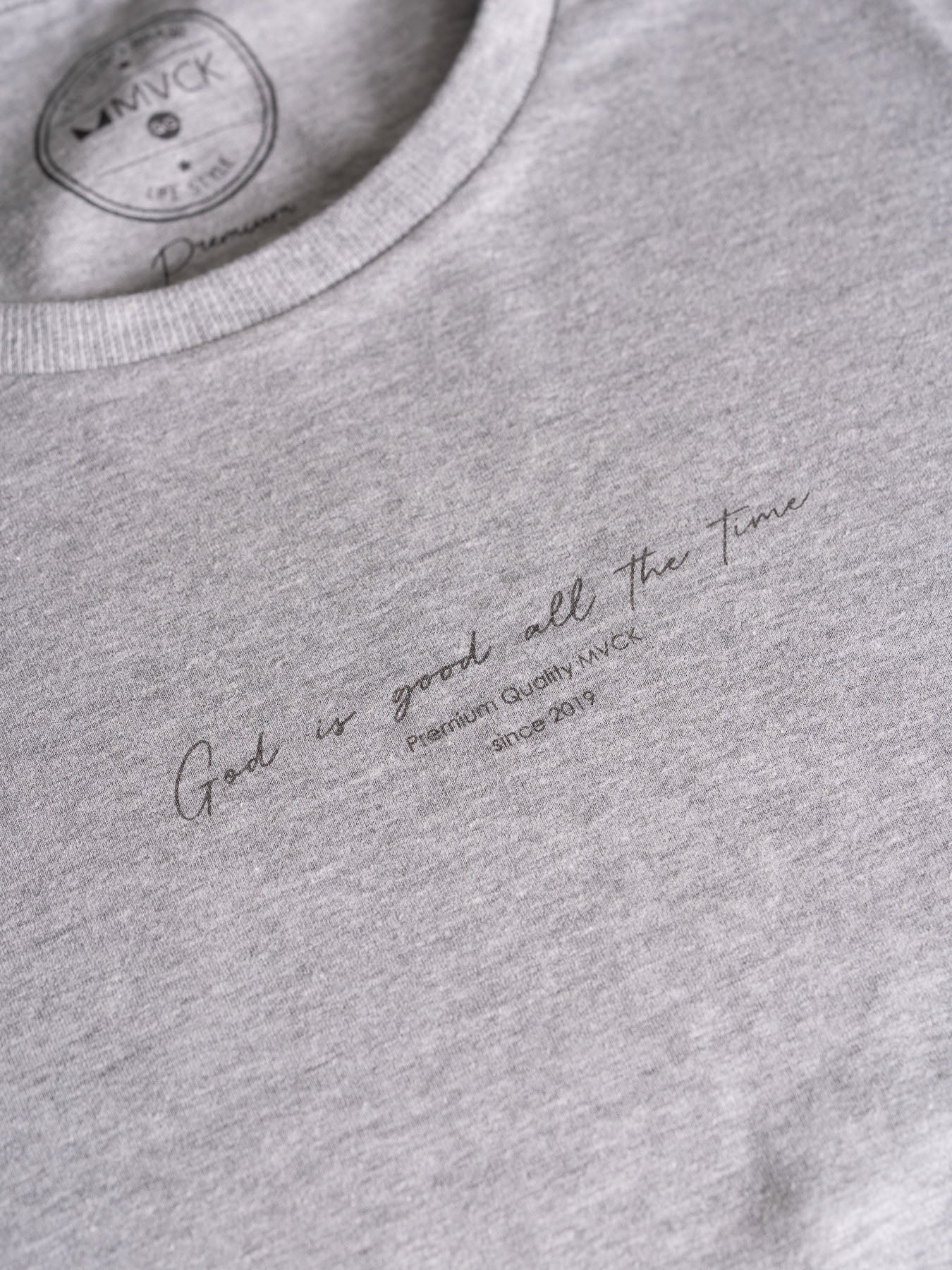 Camiseta Timeless Cinza Mescla M3 MVCK