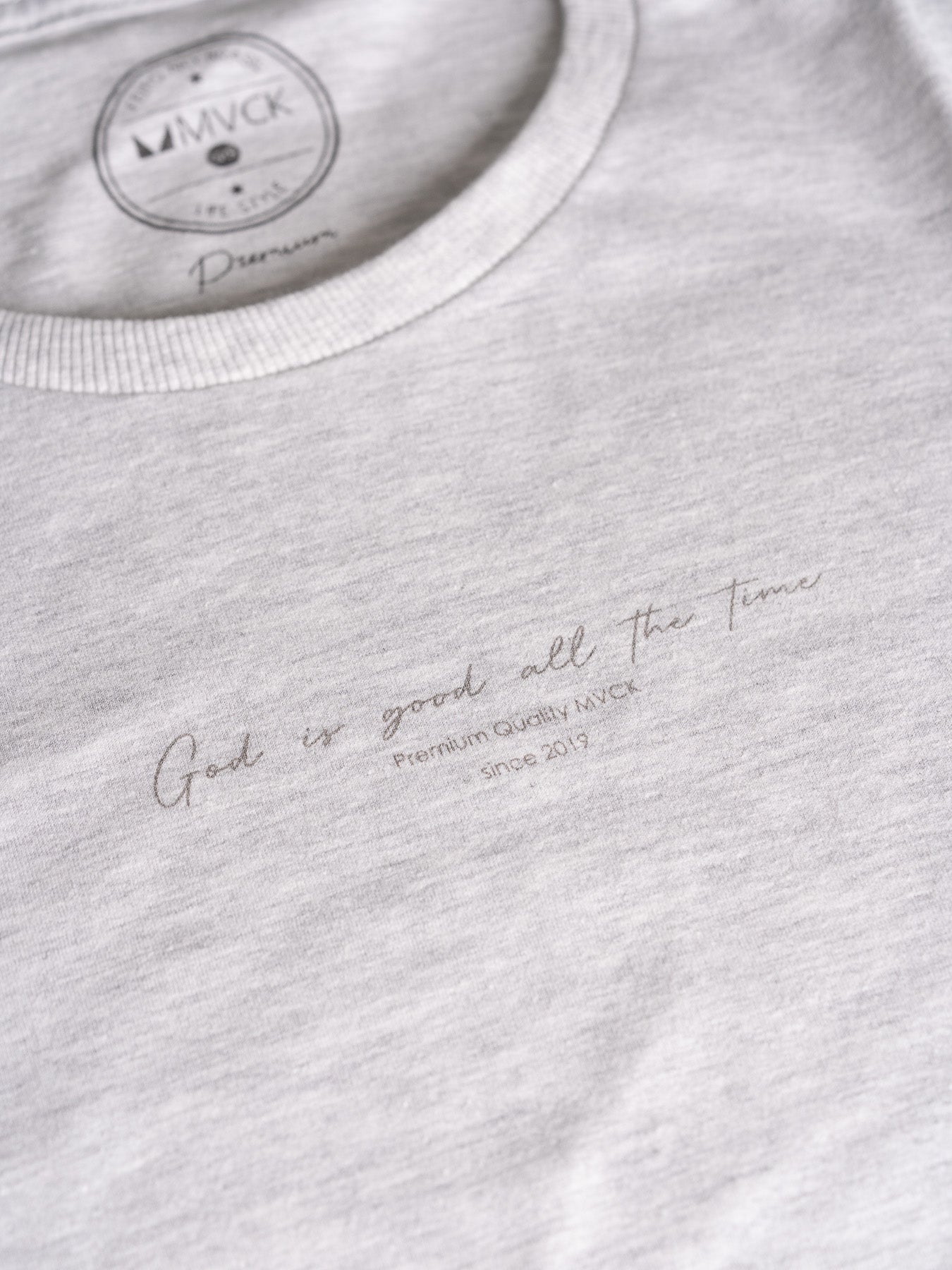 Camiseta Timeless Cinza Mescla M2 MVCK