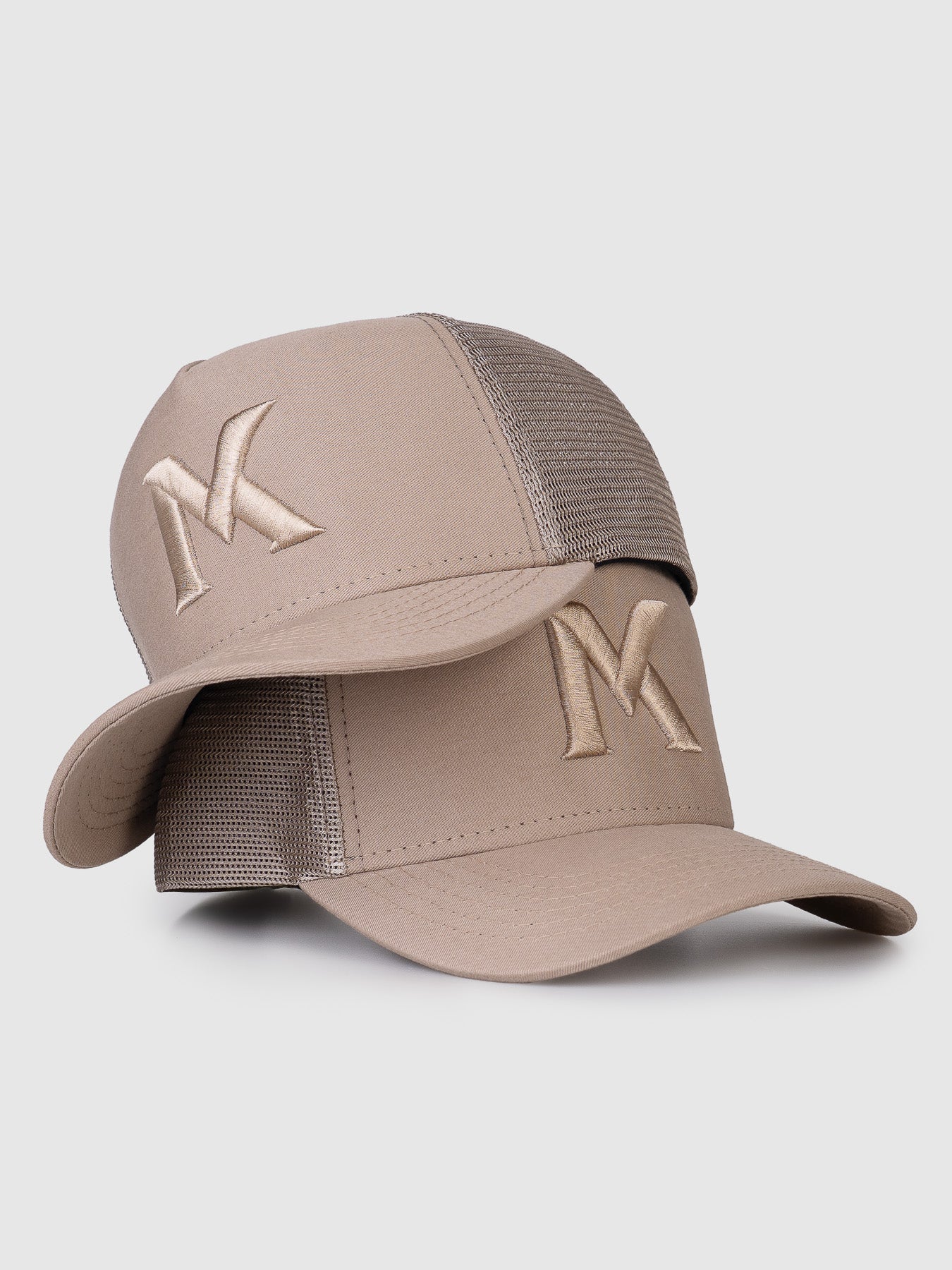 Boné Trucker Maverick Bege MVCK