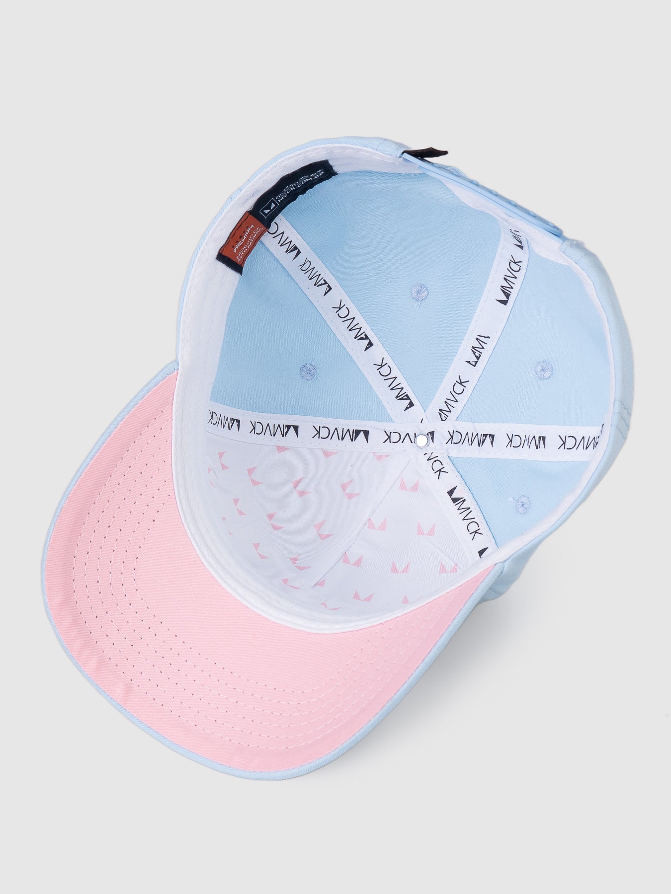 Boné Polo Maverick Azul e Rosa MVCK