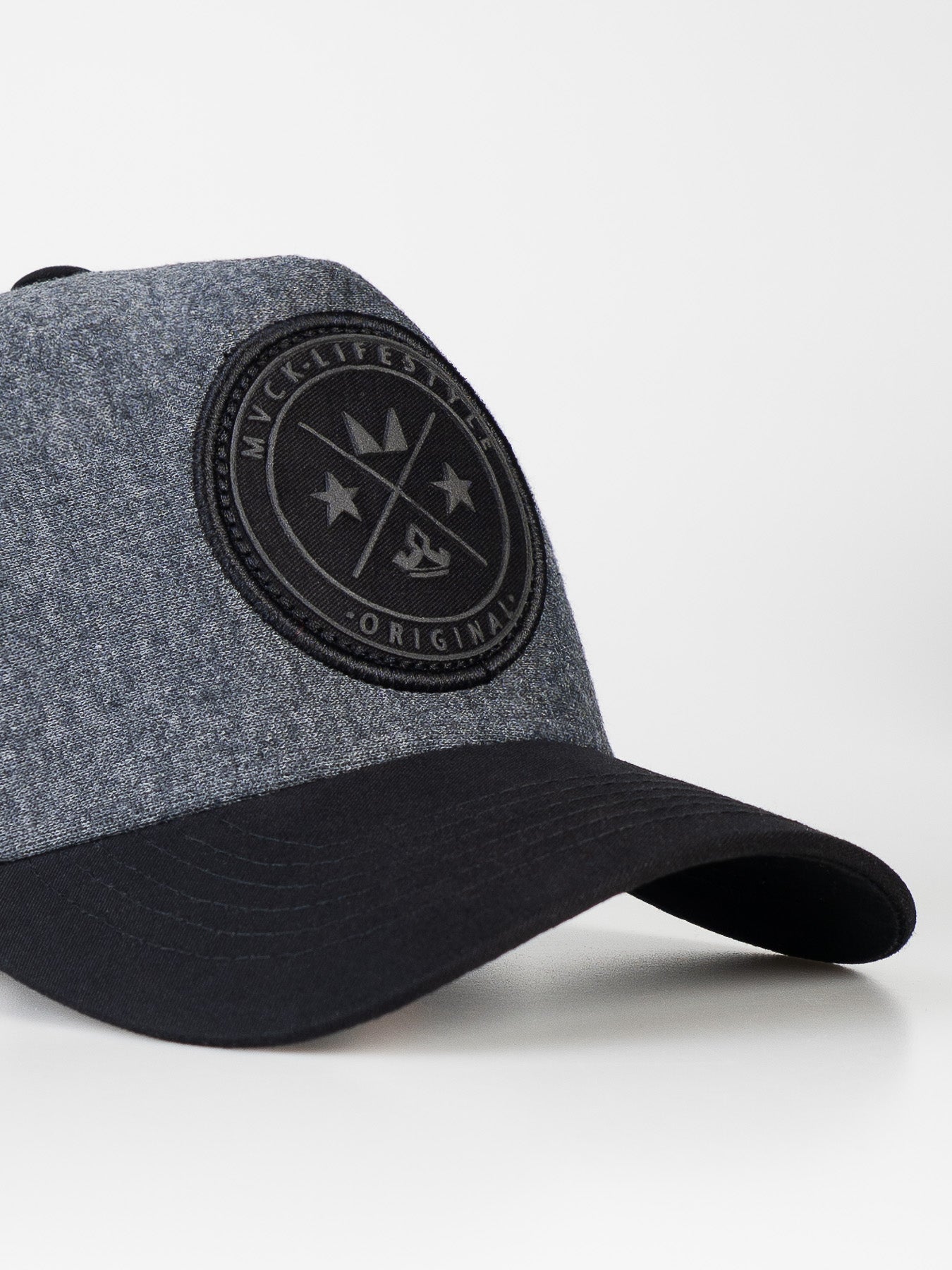 Boné Trucker Brasão Mescla MVCK