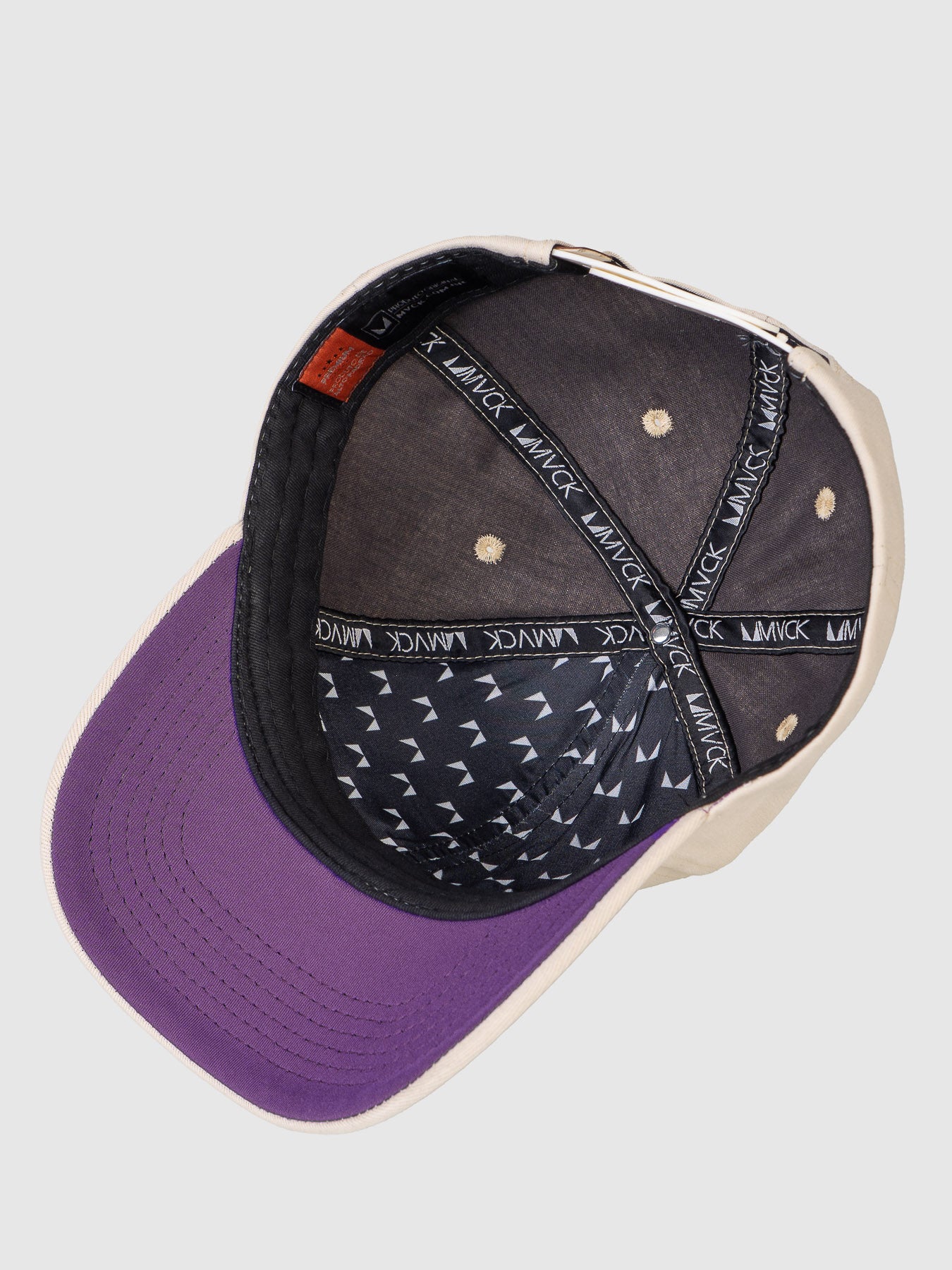 Boné Polo Classic Areia e Roxo MVCK