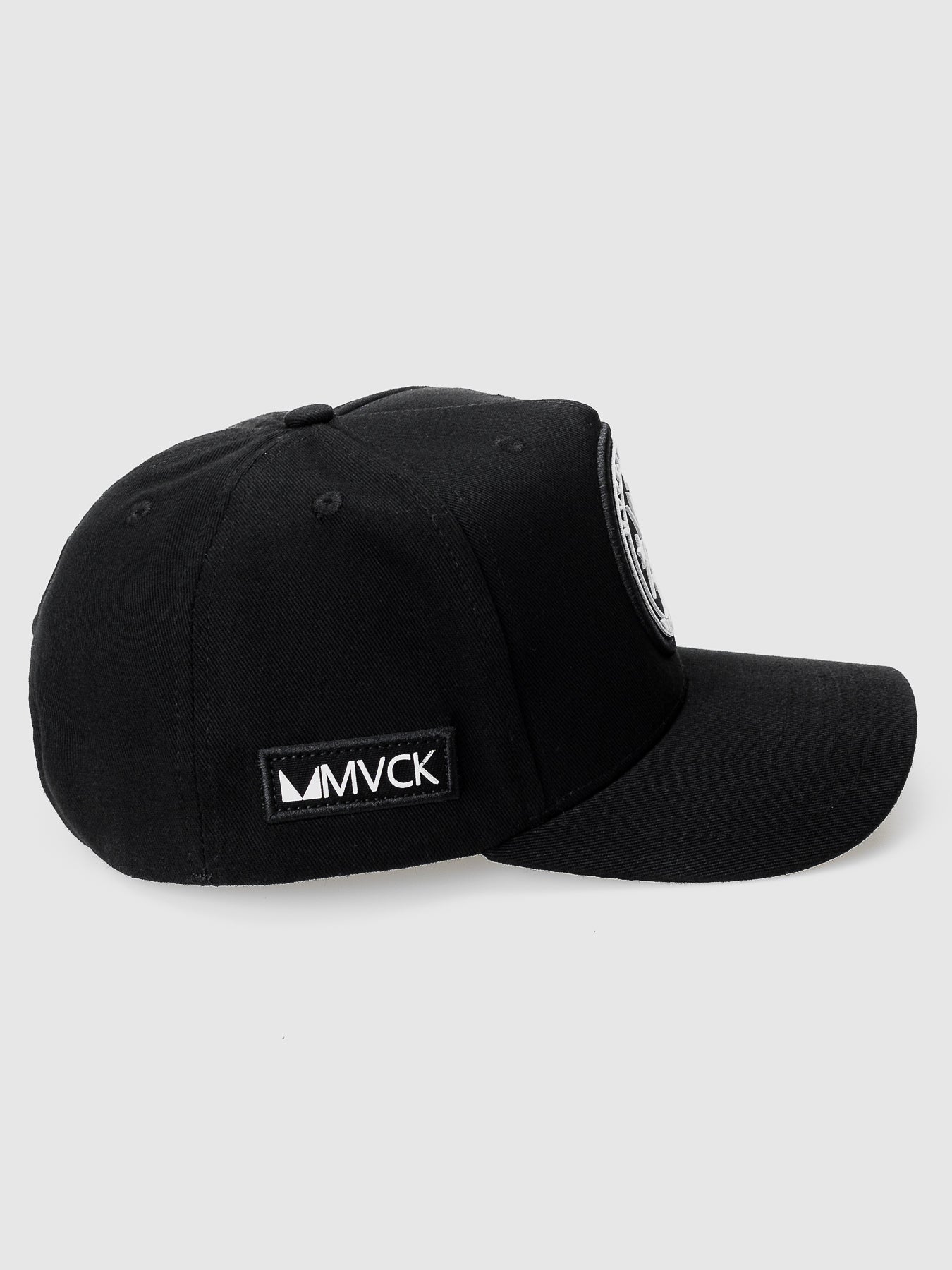 Boné Trucker Brasão Preto MVCK