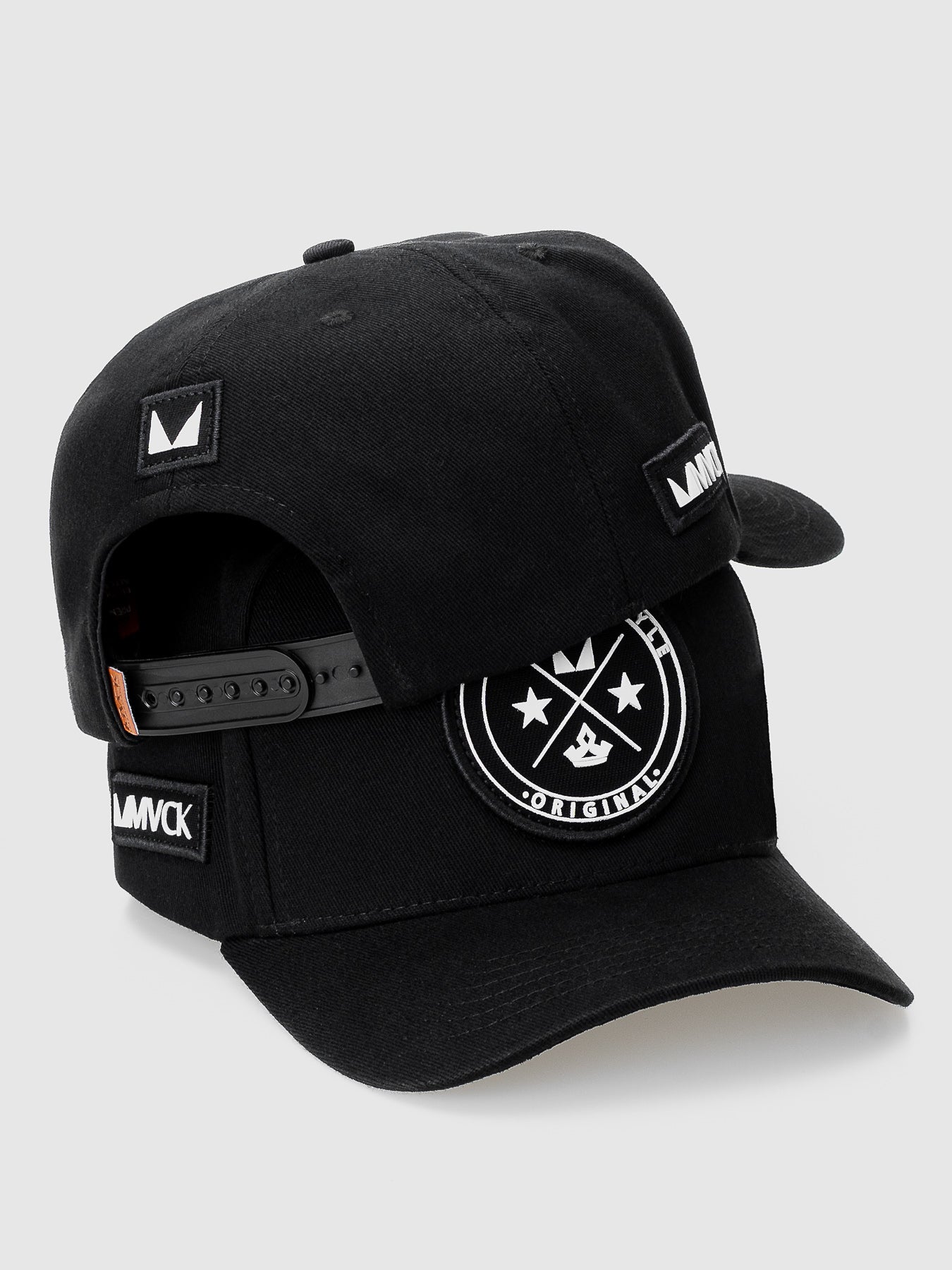 Boné Trucker Brasão Preto MVCK