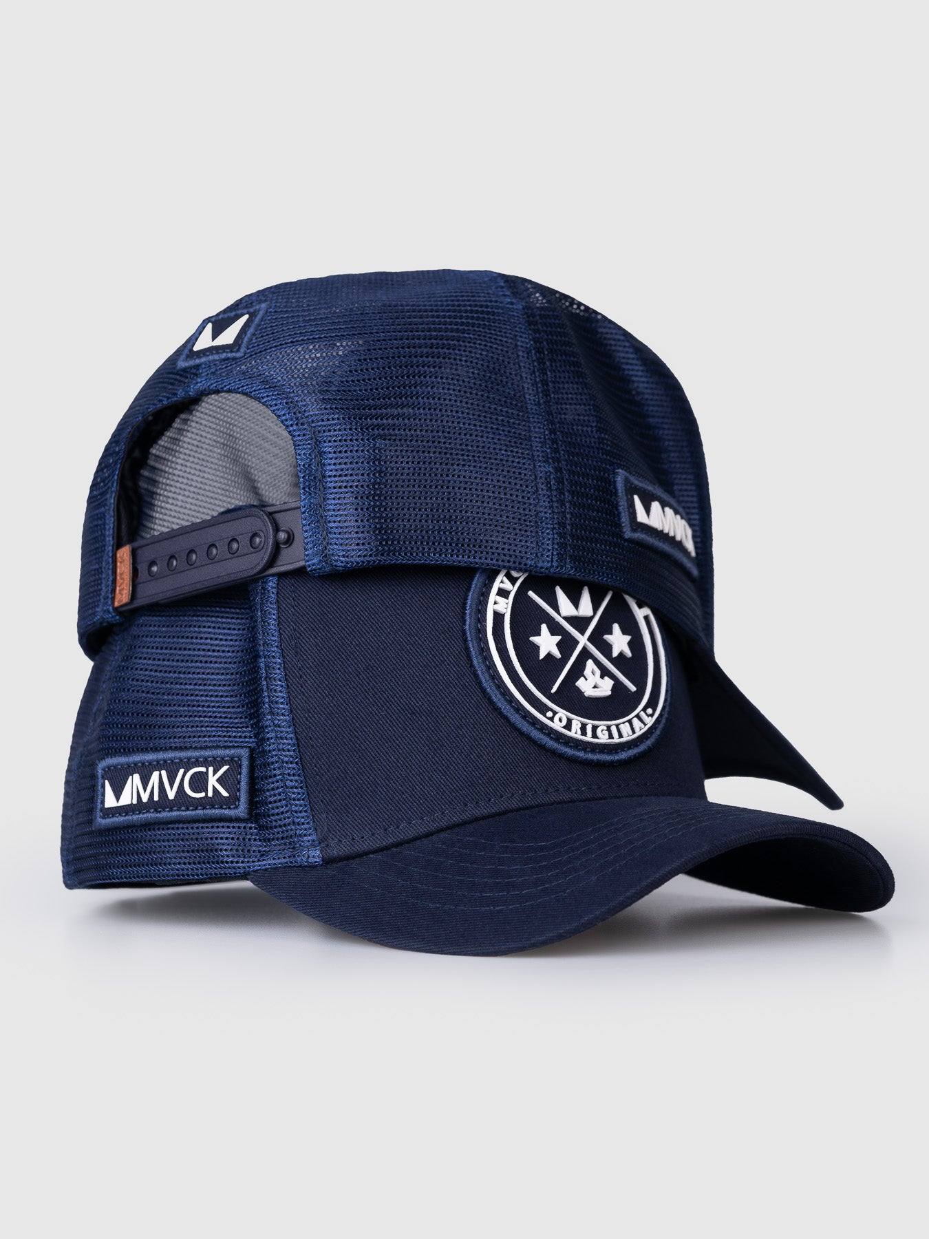 Boné Marinho Brasão Tela MVCK