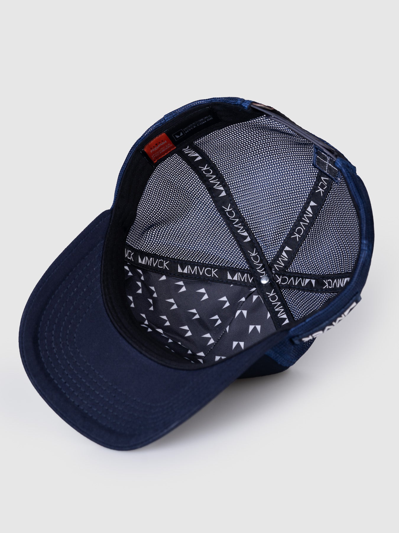 Boné Marinho Brasão Tela MVCK