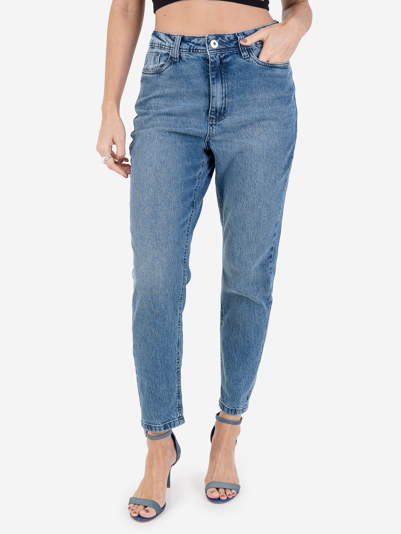 Calça Mom Jeans SKY Blenda MVCK BY BISI