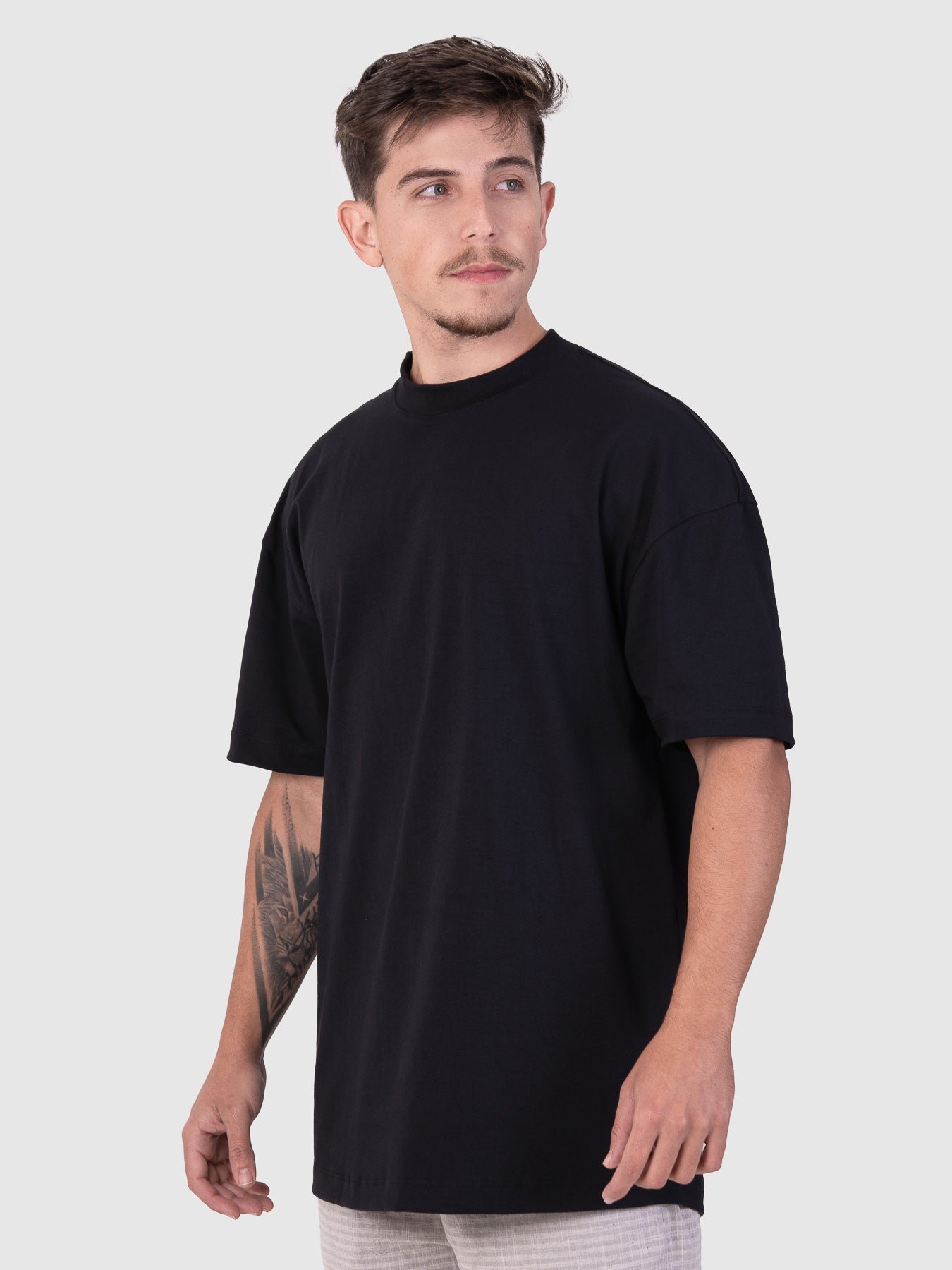 Camiseta Masculina Oversized All Black MVCK