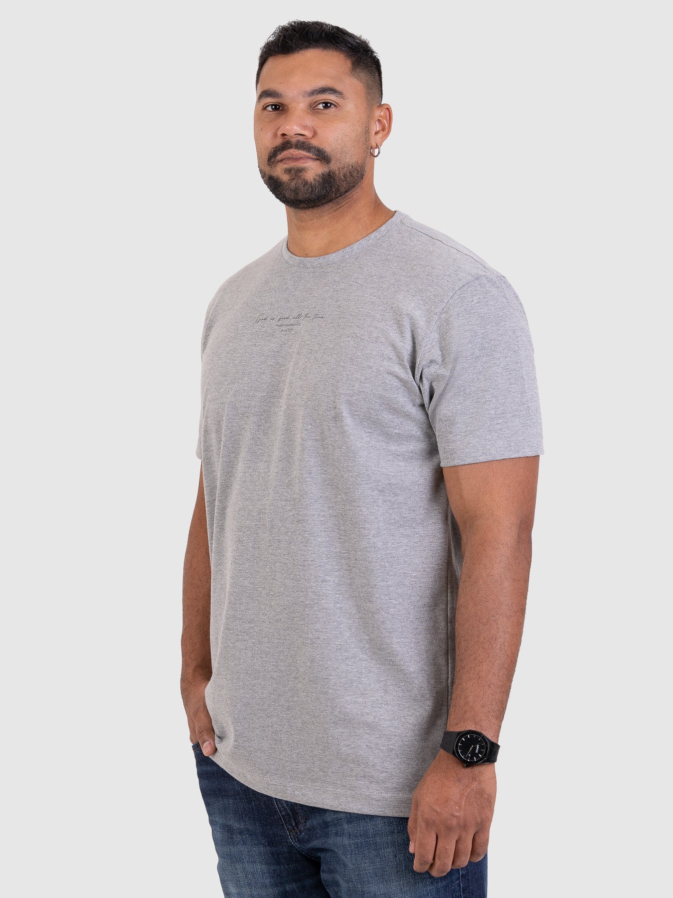 Camiseta Timeless Cinza Mescla M3 MVCK