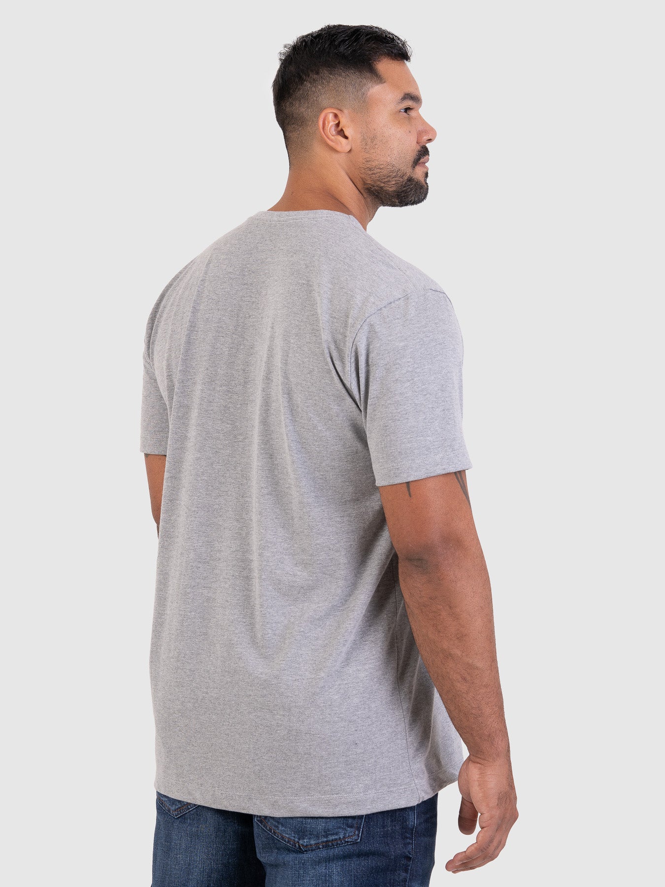 Camiseta Timeless Cinza Mescla M3 MVCK