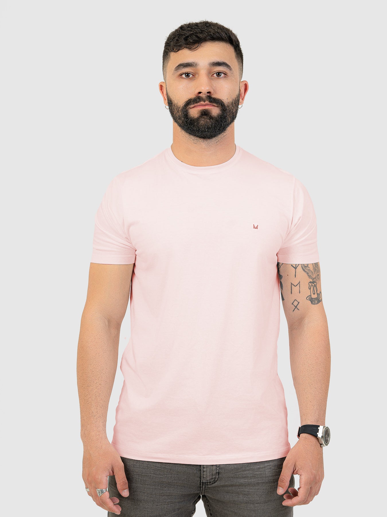 Camiseta Fio Egípcio Rosa MVCK