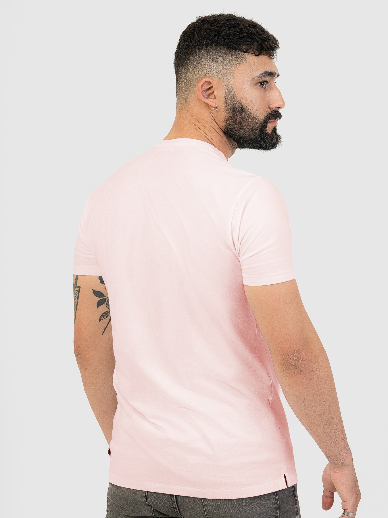 Camiseta Fio Egípcio Rosa MVCK