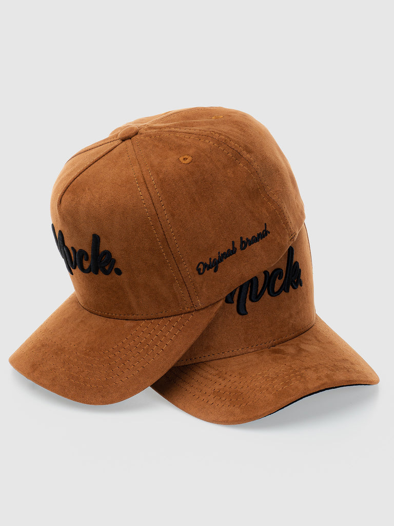Boné Bordado Original Brand Caramelo Camurça MVCK